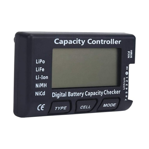 Digital Battery Capacity Checker Voltage Tester Detector for LiPo Li-ion LiFe NiMH/NiCd Battery