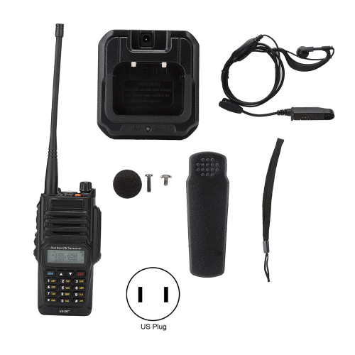 For Baofeng UV XR PLUS Waterproof Built in LED Flashlight Walkie Talkie  Earphones