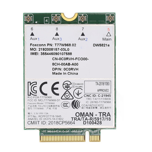 Wireless Net Card Support 3G 4G 5G Fast Transmission Speed Support Positioning PCB Wireless Card for Laptop