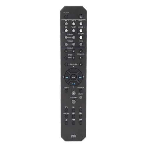 AV Receiver Remote Control Replacement Sound Video Receiver Remote for R S202 R S202BL RS202 RS202BL