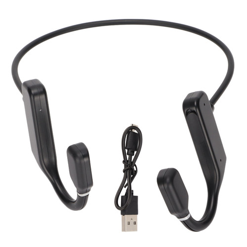 Wireless Sport Headphones Water Resistant Intelligent Noise Canceling Ear Hook Headset for Running Jogging Gym Workout
