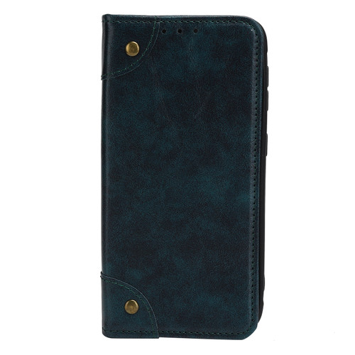 Mobile Phone Shockproof Full Body Leather Case for Samsung Galaxy X Cover 5 with Card SlotBlue