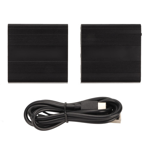 229ft HD Multimedia Interface Extender 5V 2A 1080P 60Hz Dual Screen Simultaneous Display Plug and Play Network Cable Extension