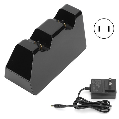 Controller Dual Charger Charging Station Compatible for PS5 DualSense Controller 100‑240VUS Plug
