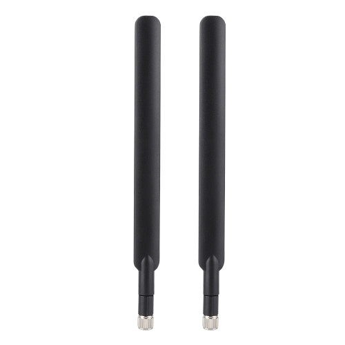 2PCS 4G SMA Male LTE Signal Gain Antenna for Huawei B310s/B593s/B315/E5186s Router