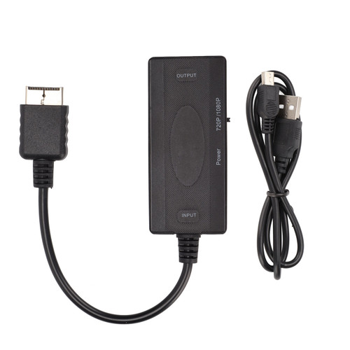 Game Console Adapter Cable Drive Free for PS2 to HD Multimedia Interface Converter for HDTV
