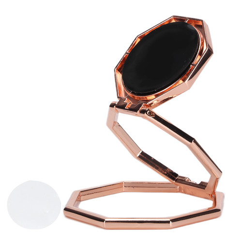 Phone Ring Holder Rotatable Foldable Magnetic Special Shape Finger Kickstand StandRose Gold