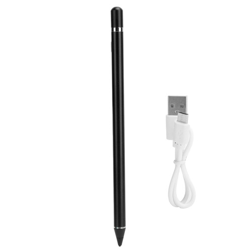 Tablet Stylus Electronic Screen Intelligent Touch Pen for iPhone/ Android/iPad 2015‑2017Black