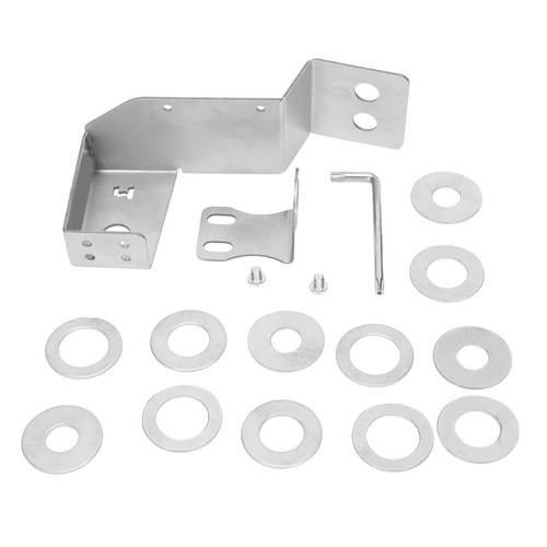 Antenna Bracket Stainless Steel Anti Theft Car Antenna Mount Set for Mitsubishi PAJERO V73 V93 V97Silver