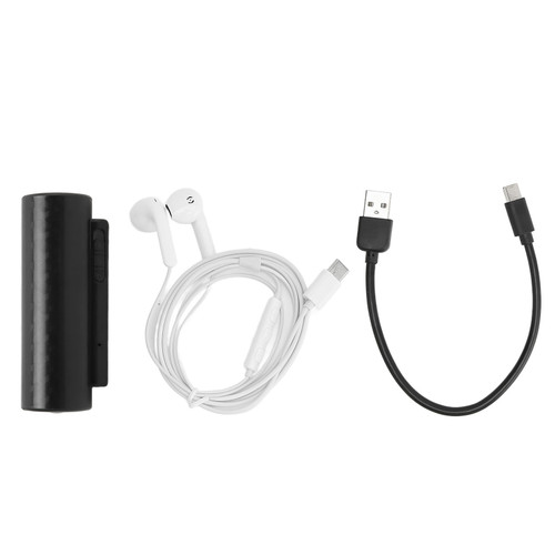 Digital Voice Recorder Strong Magnetic Adsorption MP3 AI Smart Professional Voice Control Voice Recording Device Black 16G