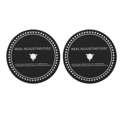 2Pcs Nab HUB Adapter Spacer 82mm Diameter Replacement Silicone Reel Adjusting Disc for Revox Studer Revox for Teac Reel to Reel Tape Recorders 1.0mm/0.039in