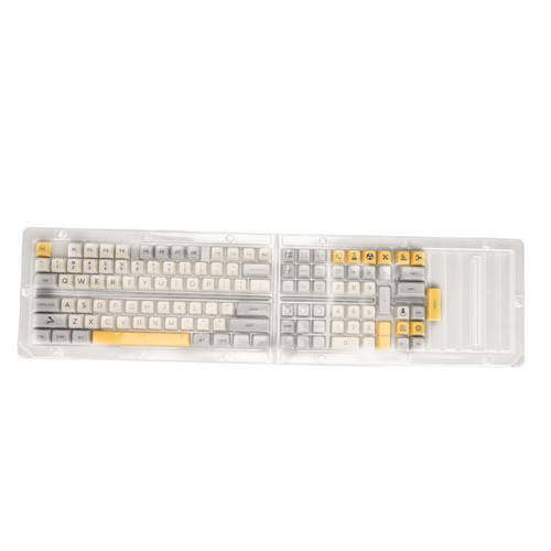 PBT Keycaps Heavy Industry Theme English 121 Keys XDA Height Sublimation Opaque DIY Keycaps for Mechanical Keyboard