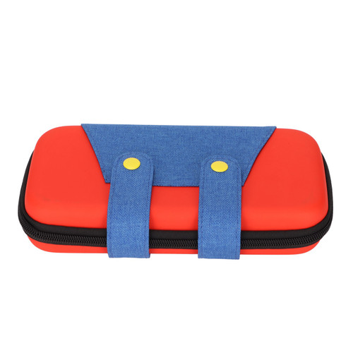 For Switch Lite Carrying Case EVA Travel Carrying Bag for Game Console Accessories with Double Zipper Compartment Red Blue For Switch Lite