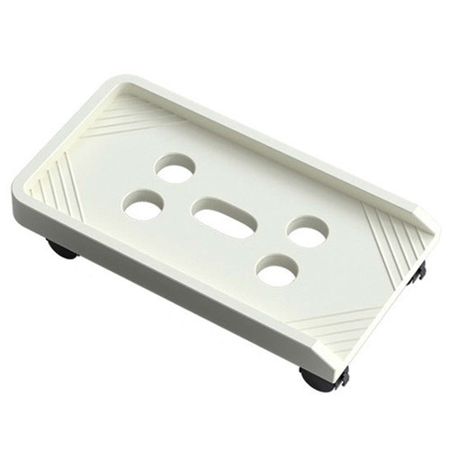 Mobile Computer Tower Stand Thicken Universal Rolling PC Stand with Heat Dissipation Hole for Office Universal Wheel