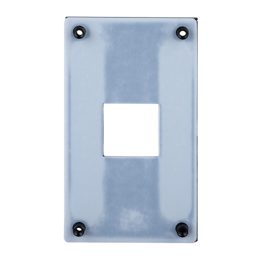 CPU Heatsink Bracket Backplane Backplate Iron Plate for Intel AMd AM2/3/2+/3+ Black