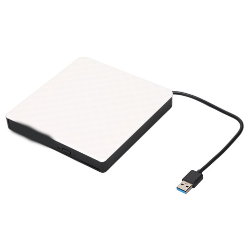 DVD Recorders USB3.0 Ultra Thin Read CD DVD VCD White High Speed Transmission Portable Computer Supplies