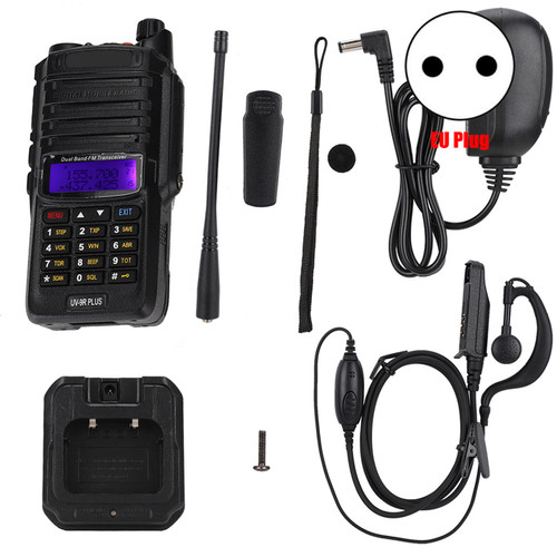 UV-9R Plus 15W Handheld Dual Band Two Way Radio Walkie Talkie for Baofeng