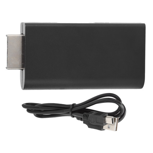 for PS2 to HD Multimedia Interface Adapter Converter with 3.5mm Audio Interface ConnectorBlack