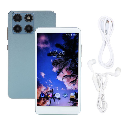 MP4 Player for Android 5.0inch 1920x1080 IPS Touch Screen 2200mAh High Speed WiFi Bluetooth 5.0 Portable MP4 Player for Music Movie Blue 16+64GB Expandable