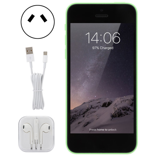 Refurbished for iPhone 5C 1136x640 Screen 1.2+8mp Smartphone 1+16G Green