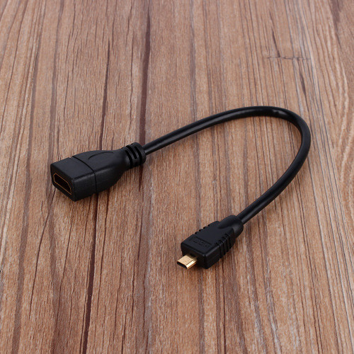 Micro HDMI Male to HDMI Female Converter Adapter Extension Cable Wire Cord 1080P