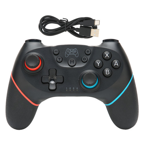 Bluetooth Wireless Gamepad Game Controller for Switch with Dual Vibration 6‑Axis