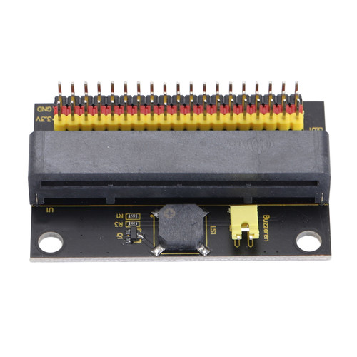 For Micro:bit IO Expansion Board Teaching Programming Horizontal Adapter Board Built in Passive Buzzer