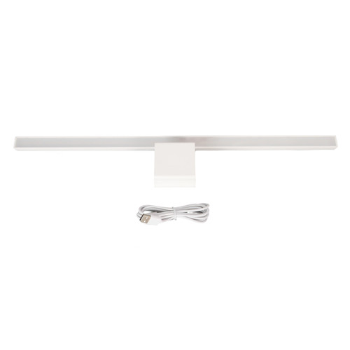 Monitor Light Bar 3 Switchable Light Modes Stepless Dimmable Touch Control Computer Screen Light Bar for Office Home White