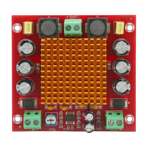 150W Single Channel Digital Amplifier Board Multi Protection Clear Stereo Sound Power Amplifier Board 12‑26V