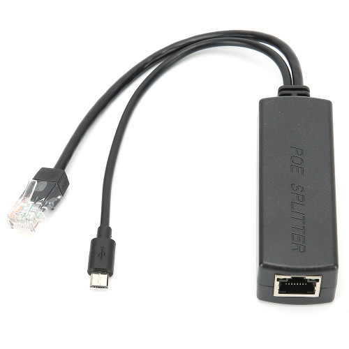 POE Splitter Power Supply Module USB Standard Isolation Separator Cable 48V to 5V