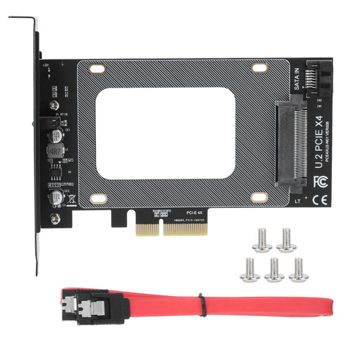 U.2 Adapter to SFF8639 Adapter Card PCIE Converter Expansion Board with Cable