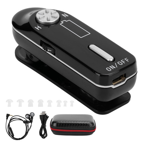 C‑06 USB Rechargable Hearing Aid Ear Sound Amplifier Assist ABS Noise Reduction Device