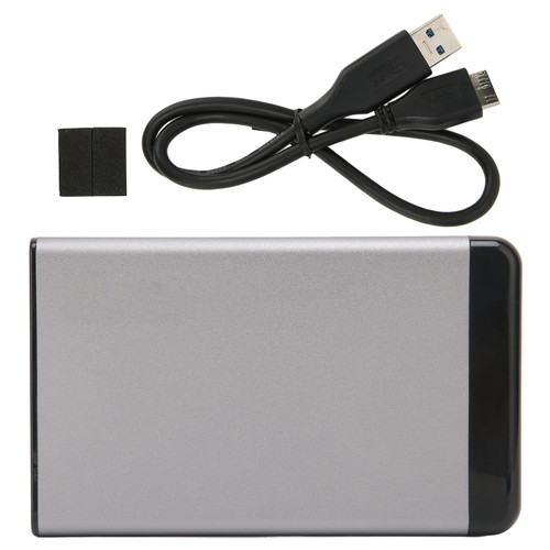 2.5in Hard Disk Box USB3.0 General 5Gbps Speed Aluminum Alloy Fall Prevention Hard Disk Case