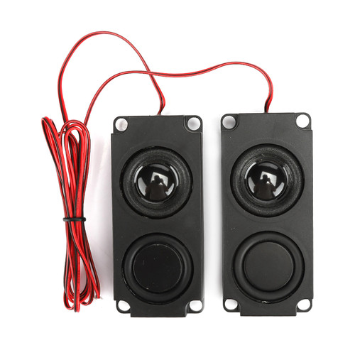8Ω 5W Portable Heavy Bass Audio Cavity 40mm Magnetic Dual Speaker for TV Monitor