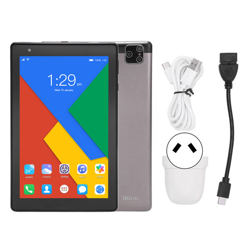 Kids Tablet 8in 2G 32G Memory 3G Network Call 5GWIFI Dual Band Toddler Tablet for Android 10.0