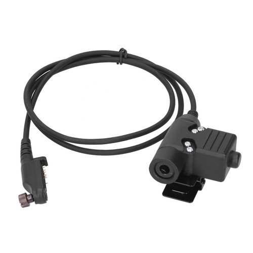 Headset U94 PPT Radio Adapter Connecter Cable for hytera PD680/660/600 X1P Walkie Talkie