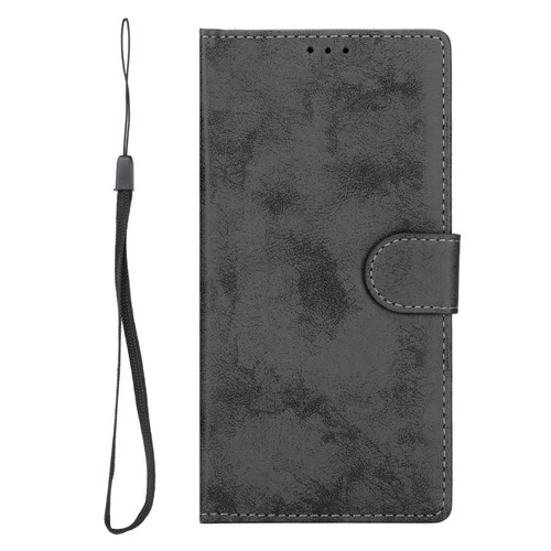 2 in 1 Folding Phone Case Detachable Shockproof Waterproof Magnetic Wallet Case with Stand Function for Home Travelling Black