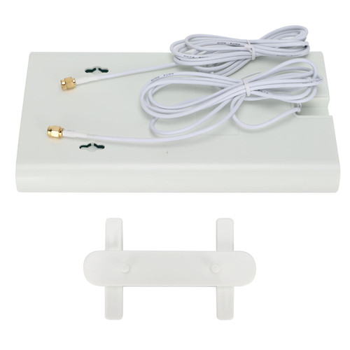 Flat Antenna 4G WIFI 2M SMA Male 700 MHZ to 2700 MHZ Signal Amplifier for Indoor Desktop Wall
