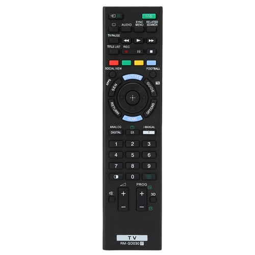RMGD030 Remote Control Fit for Sony LCD LED TV KDL26EX550 KDL40EX650 KDL70W850B