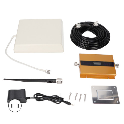 Cell Phone Signal Booster Golden GSM/DCSP21 Outdoor Flat Antenna 10m Cable Indoor Small Antenna