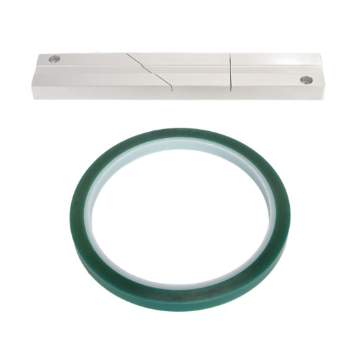 1/4 10 Inch Tape Splicing Set Adjustable Professional Tape Splicing Block Open Reel Tape Media for Revoxsonido
