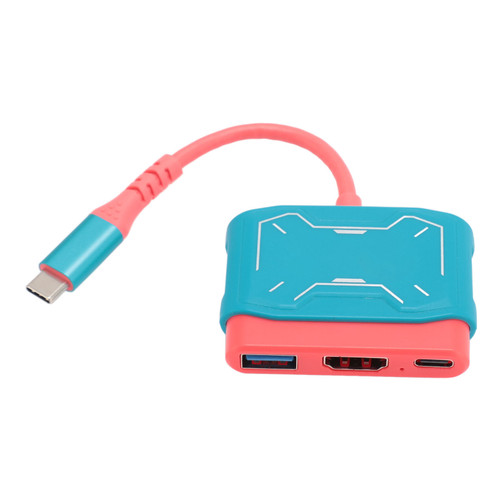 USB C to HD Multimedia Interface Adapter USB3.0 5GBps Data Transfer Multiport AV Converter for Switch for Android Phone