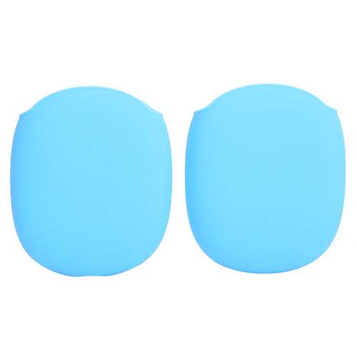 Silicone Bluetooth Headset Cover Dustproof Shockproof Protective Case for IOS Earphone MaxBlue