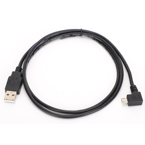C0402 1M Right Angle Micro USB to USB Connecting Cable for Data Transmission Charging