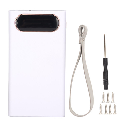 L12 18650 Battery Holder 22.5W Fast Charging Mobile Power Bank Case Portable Battery Charger with LCD Display