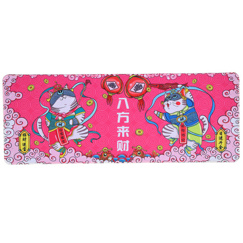 Computer Mouse Pad Washable Thickening Notebook Desktop Computer Rubber Mouse Mat 300 x 800 x 3mm / 11.8 x 31.5 x 0.1in Mouse Pad
