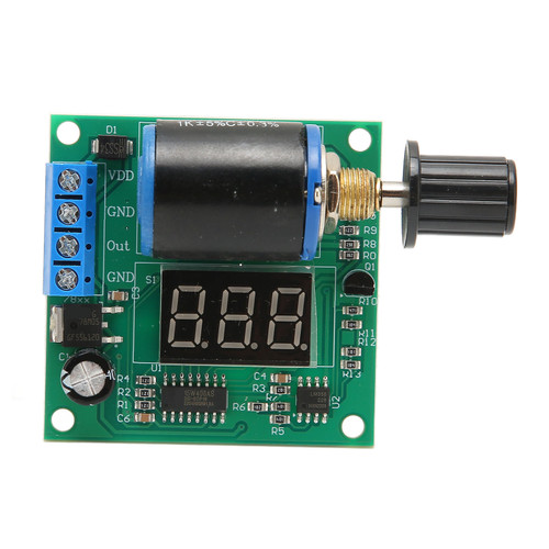 Signal Generator Module DC 12V 24V Current Signal Generator Module 3 Digit Display Adjustable Current 4‑20mA Module