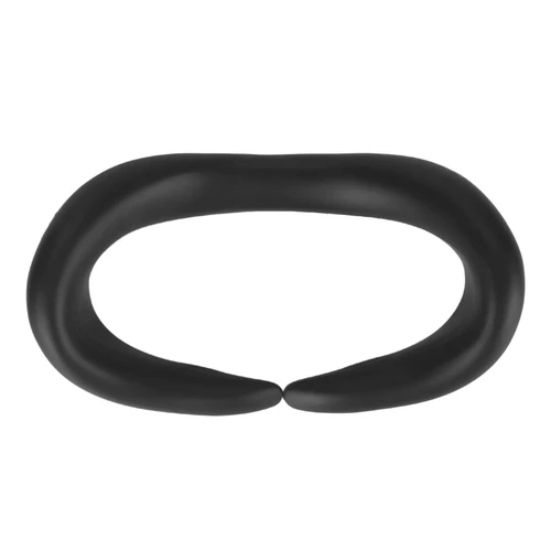 VR Headset Eye Pad Soft Sweatproof Waterproof Replacement Silicone Face Pad Eye Cover for Meta Quest 3 Black