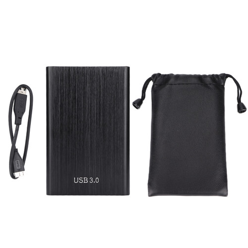 External Hard Drive Fast Data Transfer Easily Use Wide Compatibility Portable USB 3.0 HDD for OS XBlack 80GB