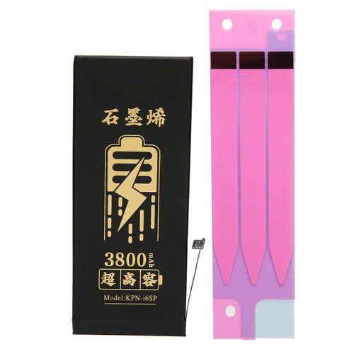 Graphene Mobile Phone Battery Super Quick Charging Replacement Phone Battery Repair Parts for IPhone 6S Plus 3800mAh